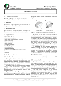 Elementos &oacute;pticos: Guia de experimentos de f&iacute;sica