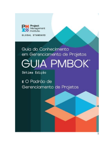 Guia PMBOK 7&ordf; Edi&ccedil;&atilde;o: Padr&atilde;o de Gerenciamento de Projetos