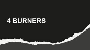 4 Burners: Success Through Trade-Offs