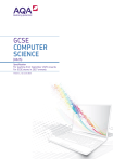 AQA GCSE Computer Science Specification 2025-2027