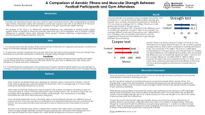 Aerobic Fitness vs Muscular Strength: Football vs Gym Study
