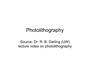 L15-Photolithography
