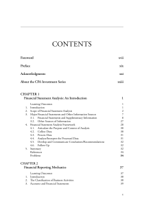 Financial Statement Analysis Textbook