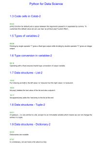 Python for Data Science: Key Concepts & Code Examples
