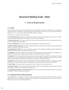 AWS D1.1/D1.1M:2025 Structural Welding Code&mdash;Steel