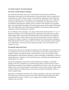 Ness Entertainment Case Study: Performance Management & Ethical Leadership