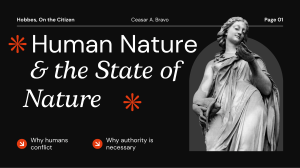 Hobbes On the Citizen: Human Nature & State of Nature