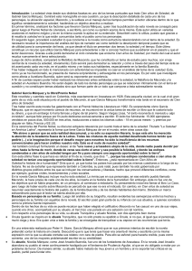 An&aacute;lisis de la soledad en Cien a&ntilde;os de Soledad