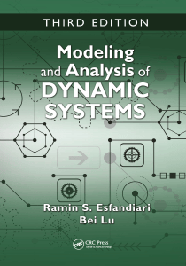 Modeling and Analysis of Dynamic Systems (3rd Ed.) Textbook