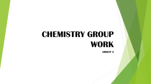 Hardness of Water Chemistry Group Work