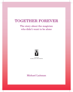 Together Forever: The Magician's Story of Companionship