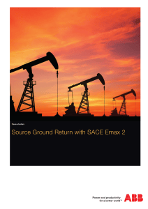 Source Ground Return with SACE Emax 2 Case Study