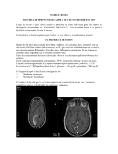 Estudio de caso cl&iacute;nico: S&iacute;ndrome men&iacute;ngeo