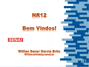 NR12: Seguran&ccedil;a em M&aacute;quinas e Equipamentos - Norma Regulamentadora