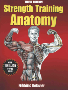 Strength Training Anatomy Third Edition Textbook