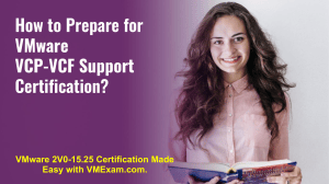 VMware VCP-VCF Support Certification Study Guide