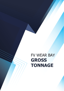 FV Wear Bay Gross Tonnage Calculation