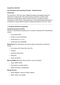 CompTIA A+ 220-1201 Study Summary: Hardware & Networking