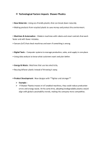 Technological Factors Impacts Shawer Plastics
