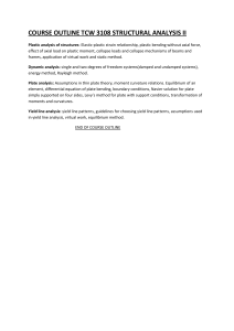 TCW 3108 Structural Analysis II Course Outline