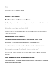 Gu&iacute;a del Marco CPMAI: Fases de Proyectos de IA