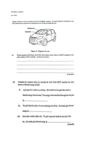 Thermal Energy Worksheet: Conduction, Convection, Radiation