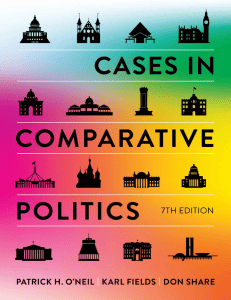 Cases in Comparative Politics 7th Edition Textbook