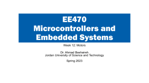 CSS 427 Embedded Systems Syllabus - Arduino & C/C++