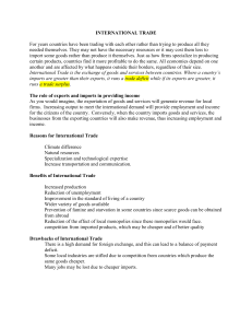 International Trade: Basics, Benefits, and Drawbacks