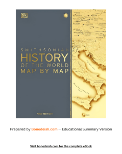 Smithsonian History of the World Map by Map Summary