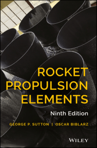 Rocket Propulsion Elements 9th Edition Textbook