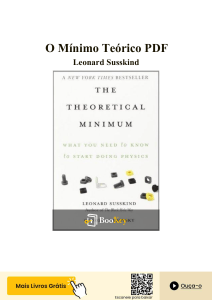 O M&iacute;nimo Te&oacute;rico: F&iacute;sica Qu&acirc;ntica Resumo