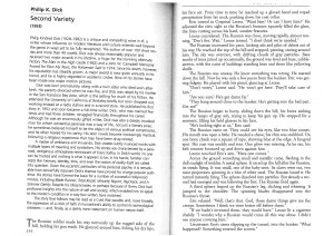 Second Variety by Philip K. Dick (1953) - Classic Sci-Fi Short Story