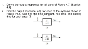 Advanced Control Systems Assignment