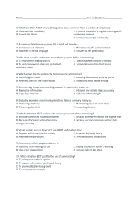 Summarizing Quiz: Test Your Skills