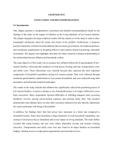 Impact of Inflation on Low-Income Families: Conclusion & Recommendations