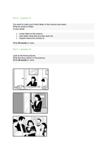 Language Test: Writing Tasks