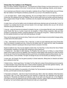 Chinese New Year Traditions in the Philippines