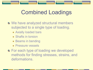 Combined Loadings in Structural Engineering