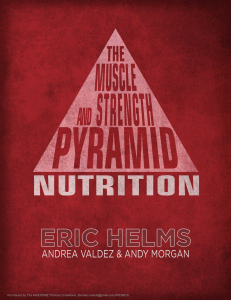 The Muscle and Strength Pyramid Nutrition Guide