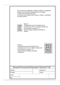 Ejercicio de Dibujo T&eacute;cnico: Escala y Acotaci&oacute;n