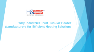 Why Industries Trust Tubular Heater Manufacturers