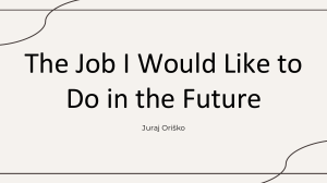 Future Career: AI Researcher Aspirations
