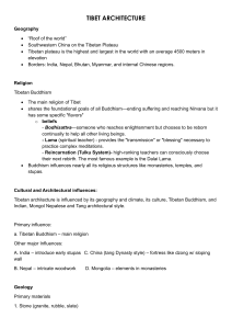 Tibet Architecture: Geography, Religion, and Features