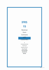 IFRS 15 Revenue Recognition Guide: 5-Step Model Explained