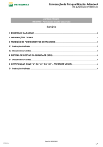 Adendo A Pr&eacute;-qualifica&ccedil;&atilde;o: Crit&eacute;rio T&eacute;cnico 98010905