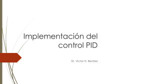 Implementaci&oacute;n del control PID: Gu&iacute;a con c&oacute;digo C
