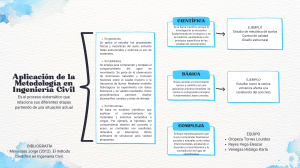 Metodolog&iacute;a en Ingenier&iacute;a Civil: Aplicaciones y Ejemplos