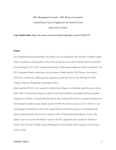 NFL Management Council v. NFL Players Association Case Brief