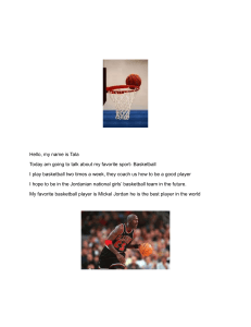 Tala's Favorite Sport: Basketball
